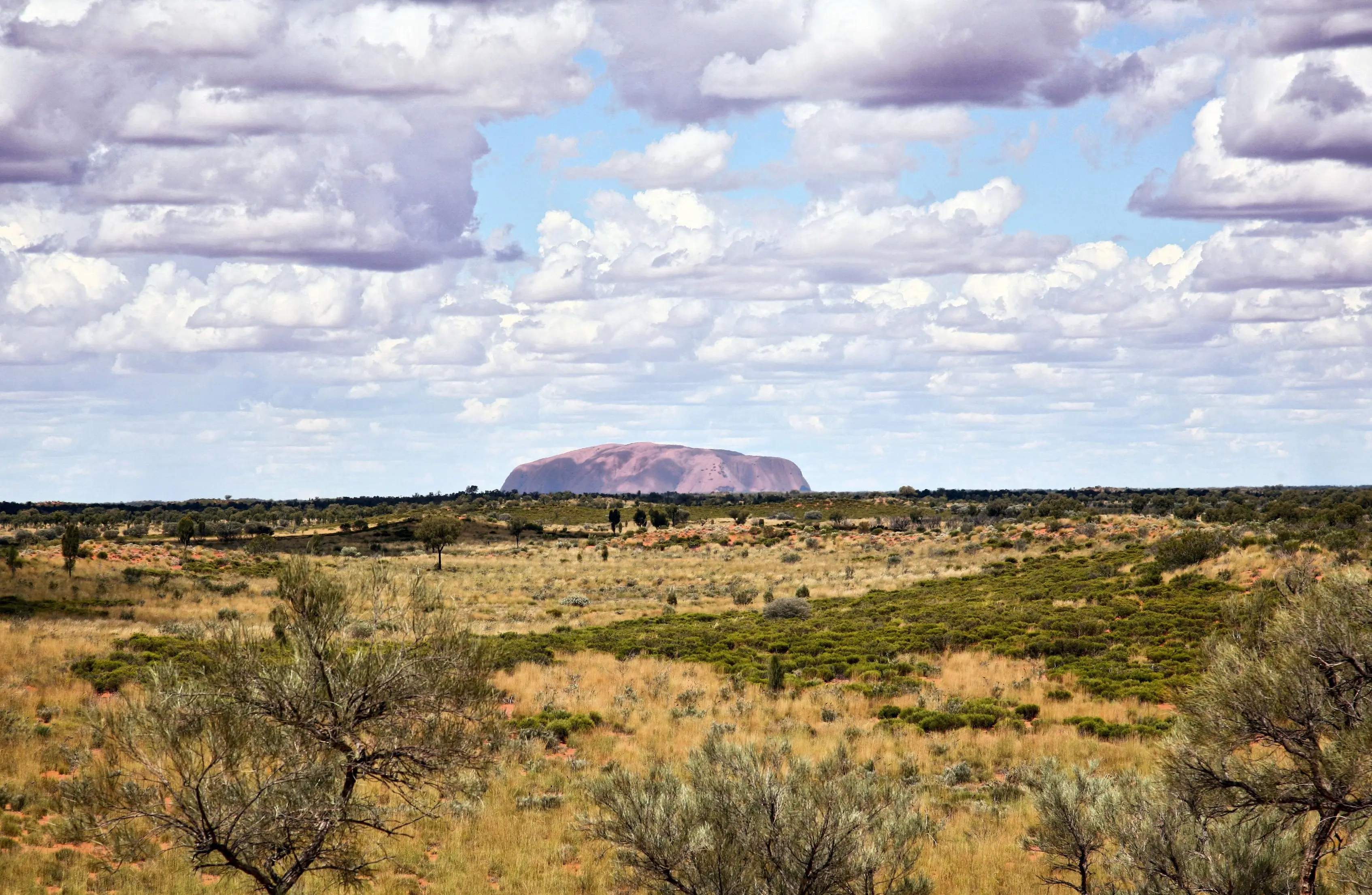 Uluru from a distance