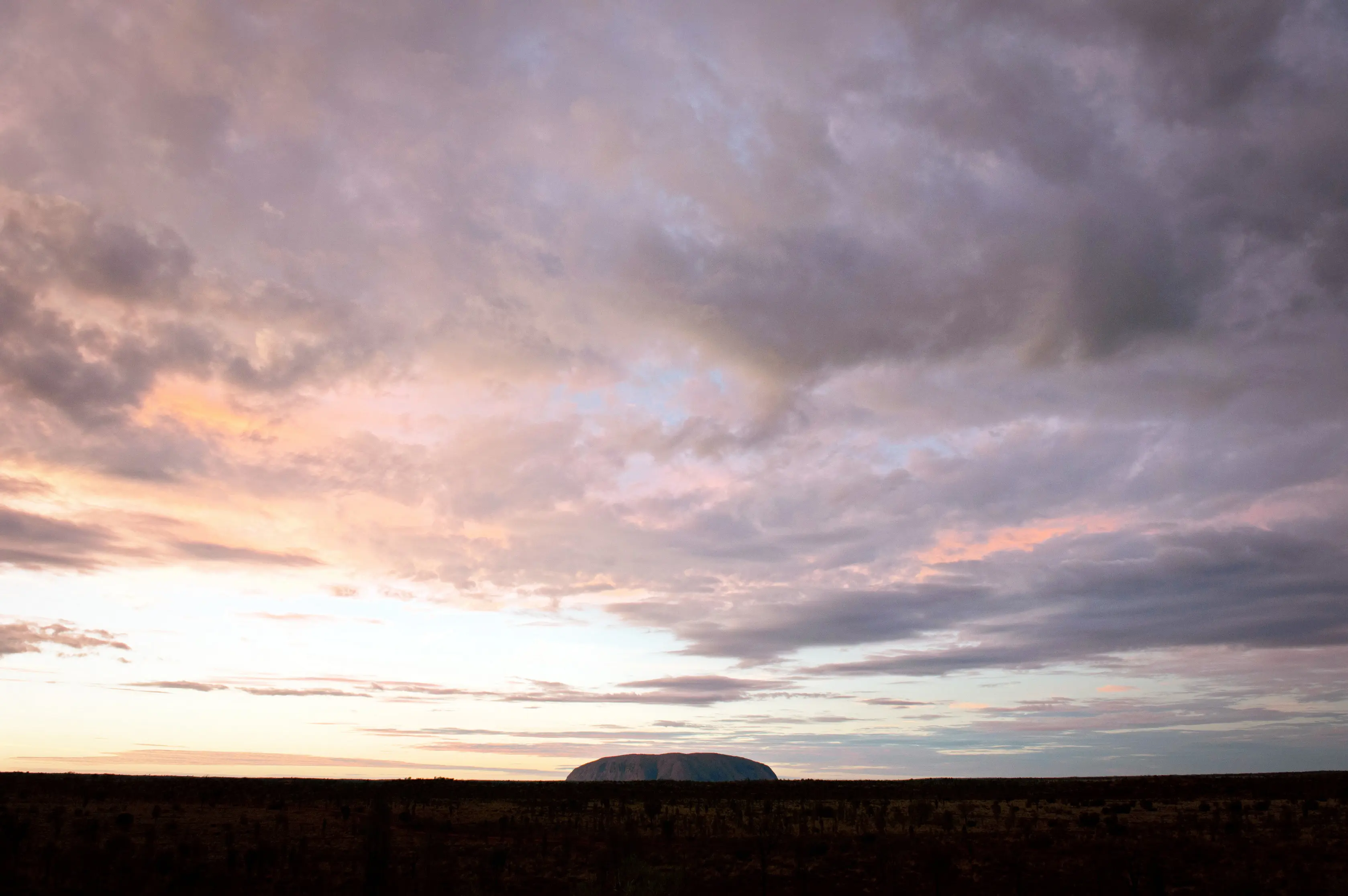 Uluru from a distance