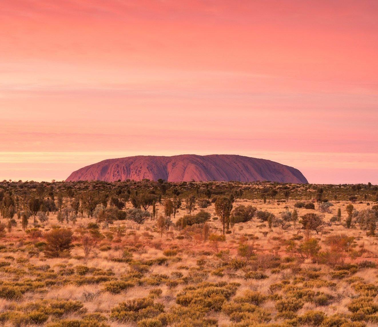 Ayers Rock at Sunset