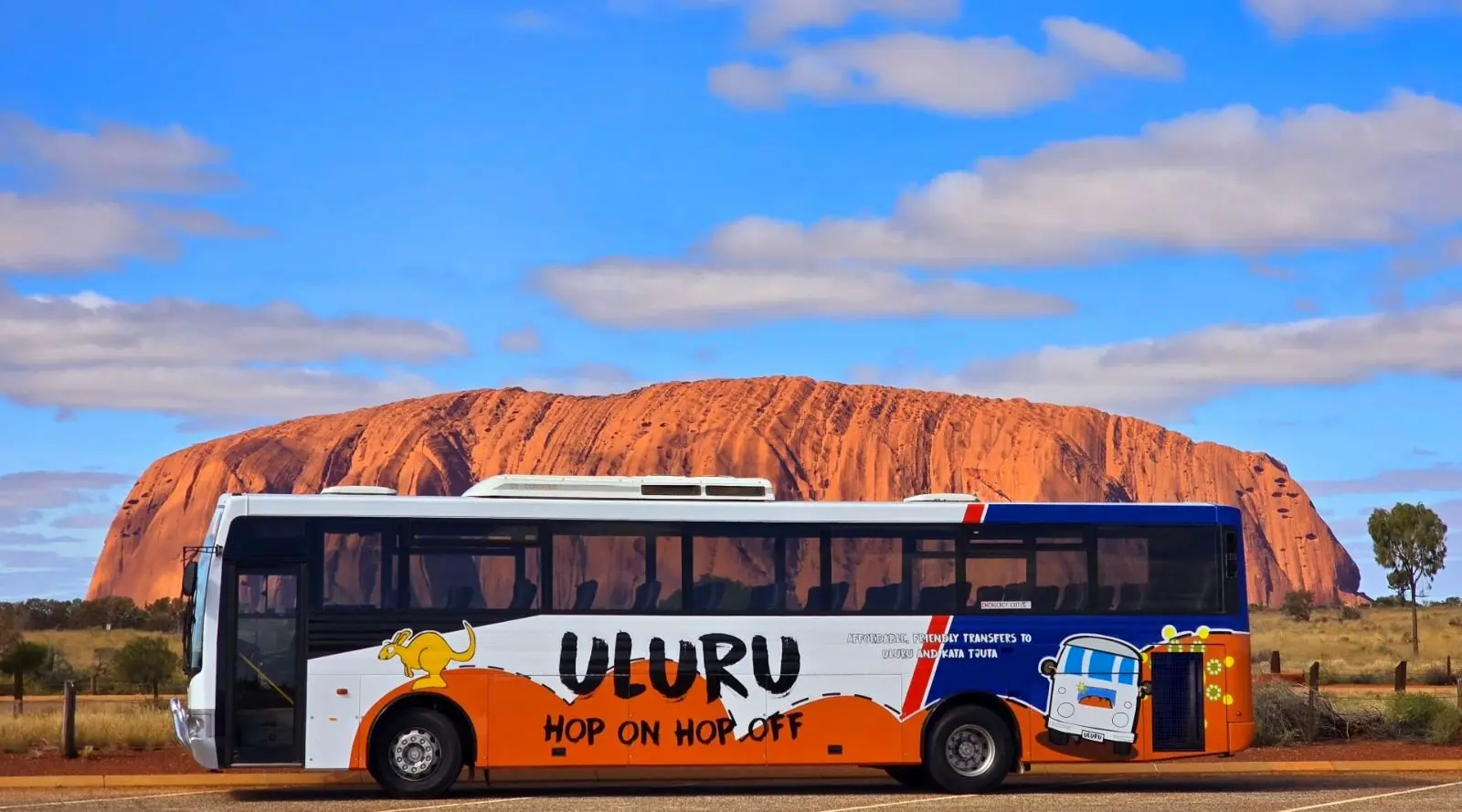 Uluru Hop On Hop Off Bus Transfer Service