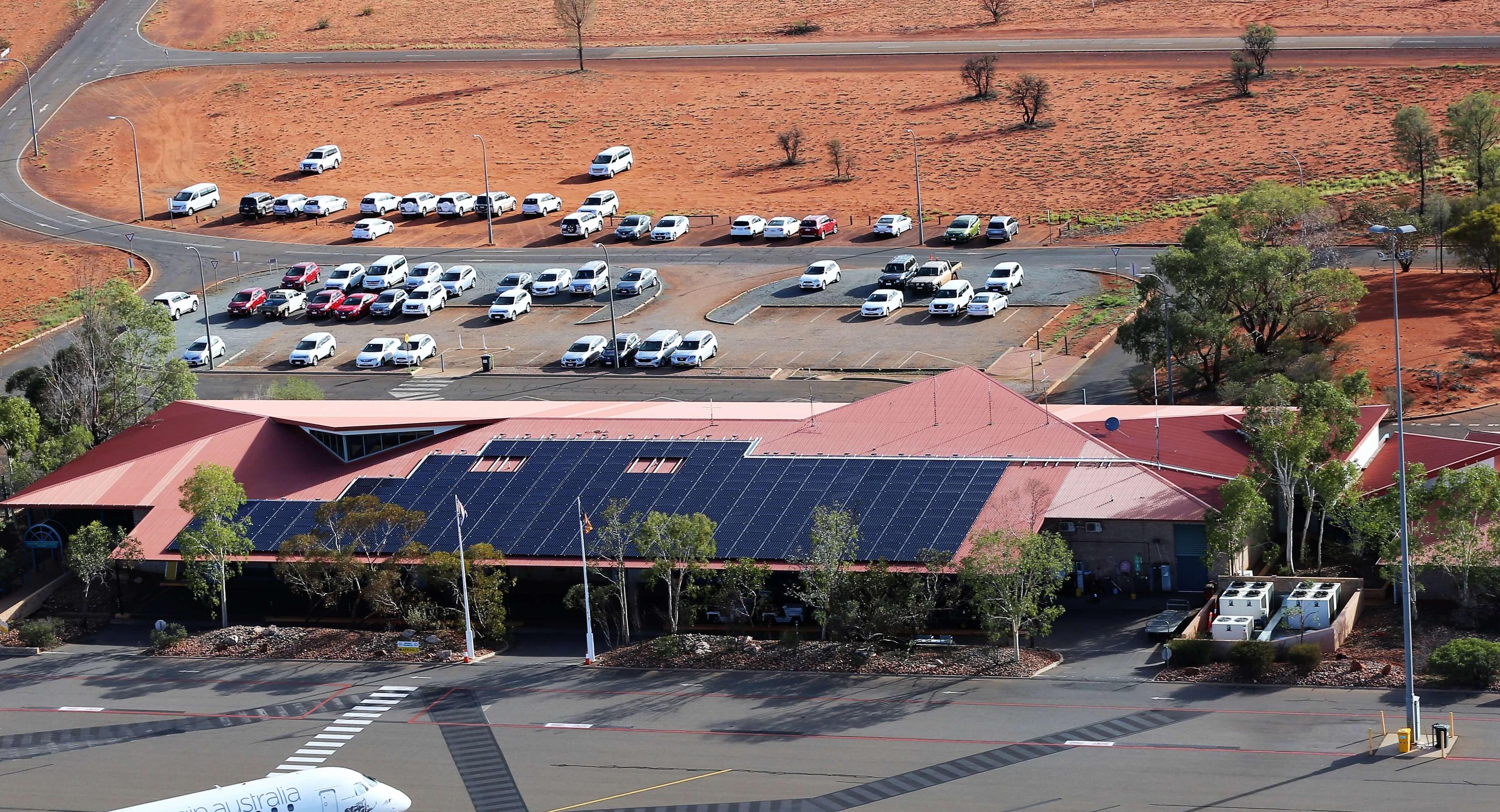 Ayers Rock Airport Car Park