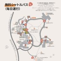 An image of a map of Ayers Rock Resort translated into Japanese