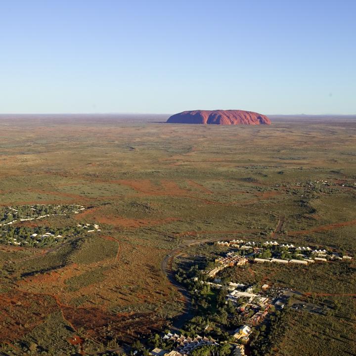 Uluru aerial