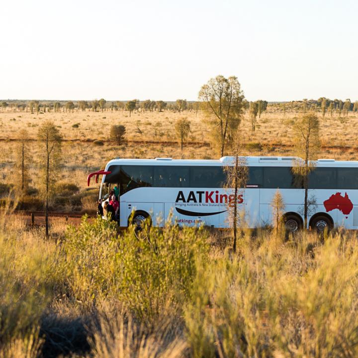 bus in the outback