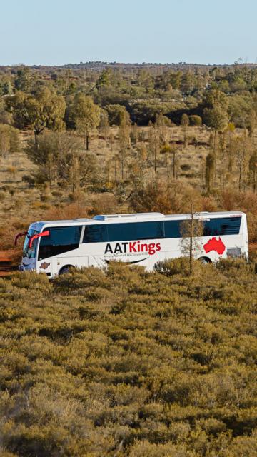 bus in the outback